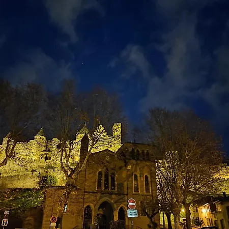 Le Bokeh - Face A La Cite Medievale Appartement Carcassonne