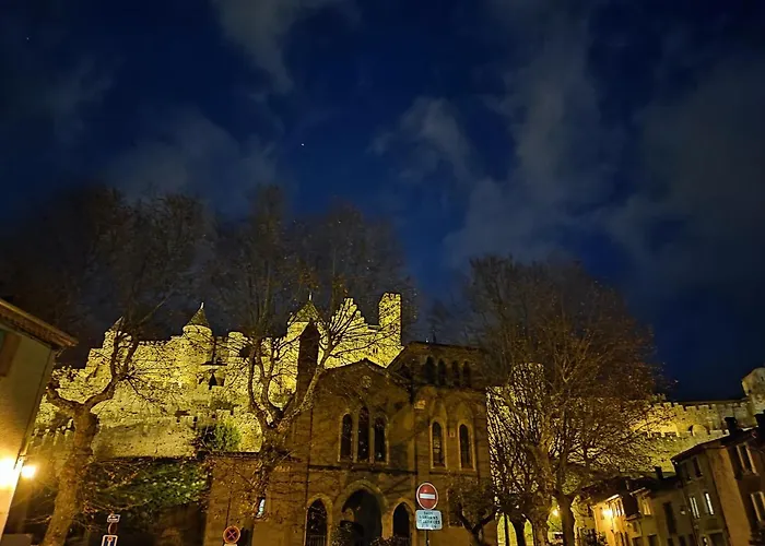 Le Bokeh - Face A La Cite Medievale Appartement Carcassonne