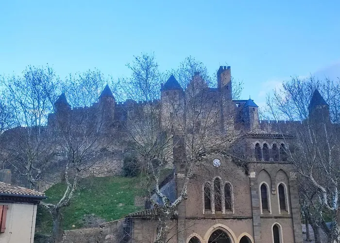 Le Bokeh - Face A La Cite Medievale Appartement