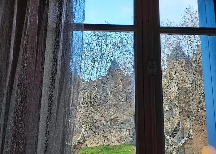 Le Bokeh - Face A La Cite Medievale * Carcassonne